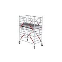 Altrex Rolsteiger RS TOWER 52-S met Safe-Quick® 2 Guardrail – 135x245 4,2m werkhoogte