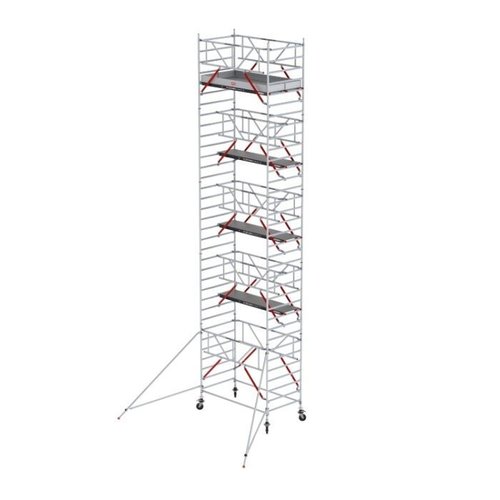 Rolsteiger RS TOWER 52-S met Safe-Quick® 2 Guardrail – 135x245 11,2m werkhoogte Altrex Rolsteiger RS TOWER 52-S met Safe-Quick® 2 Guardrail – 135x245 11,2m werkhoogte