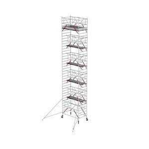 Altrex MAANDDEAL: Altrex Rolsteiger RS TOWER 52-S met Safe-Quick® 2 Guardrail – 135x245 12,2m werkhoogte MAANDDEAL: Altrex Rolsteiger RS TOWER 52-S met Safe-Quick® 2 Guardrail – 135x245 12,2m werkhoogte
