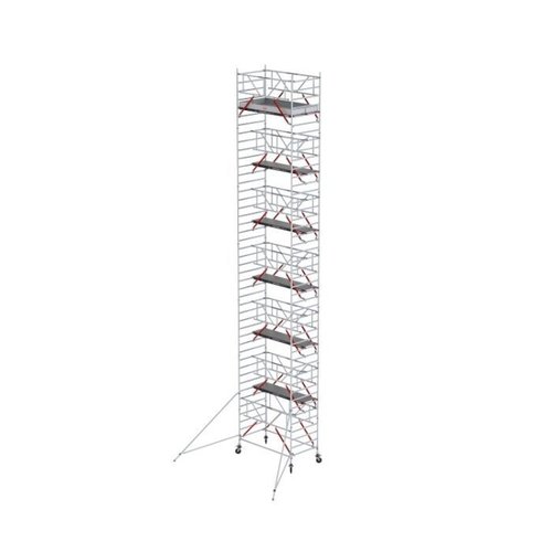 Rolsteiger RS TOWER 52-S met Safe-Quick® 2 Guardrail – 135x245 14,2m werkhoogte Altrex Rolsteiger RS TOWER 52-S met Safe-Quick® 2 Guardrail – 135x245 14,2m werkhoogte