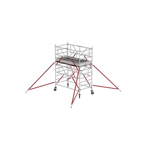 Rolsteiger RS TOWER 52-S met Safe-Quick® 2 Guardrail en Fiberdeck – 135x245 4,2m werkhoogte Altrex Rolsteiger RS TOWER 52-S met Safe-Quick® 2 Guardrail en Fiberdeck – 135x245 4,2m werkhoogte