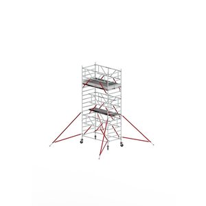Altrex Rolsteiger RS TOWER 52-S met Safe-Quick® 2 Guardrail en Fiberdeck – 135x245 6,2m werkhoogte Rolsteiger RS TOWER 52-S met Safe-Quick® 2 Guardrail en Fiberdeck – 135x245 6,2m werkhoogte