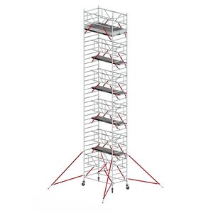MAANDDEAL: Altrex Rolsteiger RS TOWER 52-S Safe-Quick 2 Fiberdeck 135x245 12,2m werkhoogte