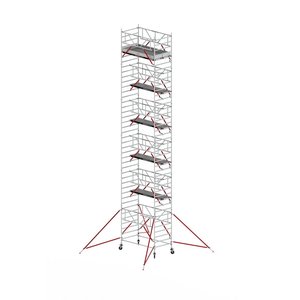 MAANDDEAL: Altrex Rolsteiger RS TOWER 52-S Safe-Quick 2 Fiberdeck 135x245 13,2m werkhoogte