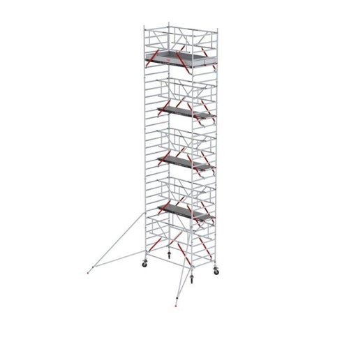 Rolsteiger RS TOWER 52-S met Safe-Quick® 2 Guardrail – 135x305 10,2m werkhoogte Altrex Rolsteiger RS TOWER 52-S met Safe-Quick® 2 Guardrail – 135x305 10,2m werkhoogte