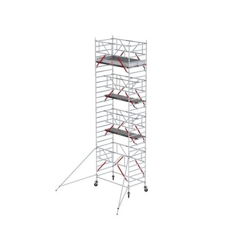 Rolsteiger RS TOWER 52-S met Safe-Quick® 2 Guardrail en Fiberdeck – 135x305 9,2m werkhoogte Altrex Rolsteiger RS TOWER 52-S met Safe-Quick® 2 Guardrail en Fiberdeck – 135x305 9,2m werkhoogte
