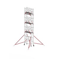 Altrex Vouwsteiger RS TOWER 54-S met Safe-Quick® 2 Guardrail en Fiberdeck – 75x185 8,8m werkhoogte