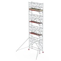 Altrex Rolsteiger RS TOWER 41-S met Safe-Quick 2 Guardrail – 75x185 9,2m werkhoogte