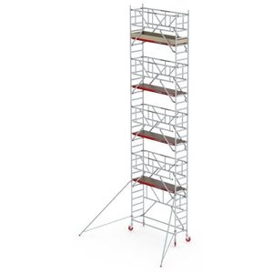 Altrex Rolsteiger RS TOWER 41-S met Safe-Quick 2 Guardrail – 75x185 10,2m werkhoogte Rolsteiger RS TOWER 41-S met Safe-Quick 2 Guardrail – 75x185 10,2m werkhoogte