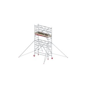 Rolsteiger RS TOWER 41-S met Safe-Quick 2 Guardrail – 75x245 5,2m werkhoogte