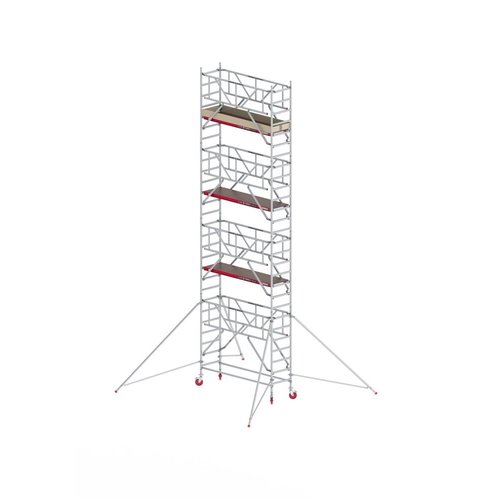 Rolsteiger RS TOWER 41-S met Safe-Quick 2 Guardrail – 75x245 9,2m werkhoogte Altrex Rolsteiger RS TOWER 41-S met Safe-Quick 2 Guardrail – 75x245 9,2m werkhoogte