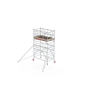 Altrex Rolsteiger RS TOWER 42-S met Safe-Quick 2 Guardrail – 135x185 5,2m werkhoogte Rolsteiger RS TOWER 42-S met Safe-Quick 2 Guardrail – 135x185 5,2m werkhoogte