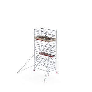 Altrex Rolsteiger RS TOWER 42-S met Safe-Quick 2 Guardrail – 135x185 6,2m werkhoogte Rolsteiger RS TOWER 42-S met Safe-Quick 2 Guardrail – 135x185 6,2m werkhoogte