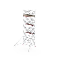 Altrex Rolsteiger RS TOWER 42-S met Safe-Quick 2 Guardrail – 135x185 9,2m werkhoogte