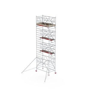 Altrex Rolsteiger RS TOWER 42-S met Safe-Quick 2 Guardrail – 135x185 9,2m werkhoogte Rolsteiger RS TOWER 42-S met Safe-Quick 2 Guardrail – 135x185 9,2m werkhoogte