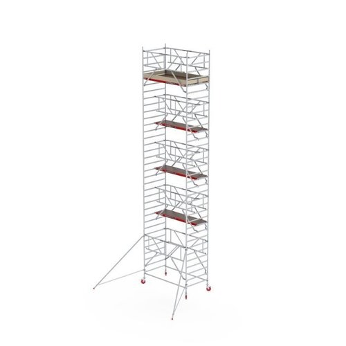 Rolsteiger RS TOWER 42-S met Safe-Quick 2 Guardrail – 135x185 11,2m werkhoogte Altrex Rolsteiger RS TOWER 42-S met Safe-Quick 2 Guardrail – 135x185 11,2m werkhoogte