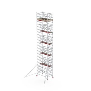 Altrex Rolsteiger RS TOWER 42-S met Safe-Quick 2 Guardrail – 135x185 12,2m werkhoogte Rolsteiger RS TOWER 42-S met Safe-Quick 2 Guardrail – 135x185 12,2m werkhoogte