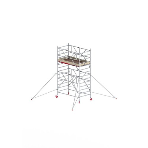 Altrex Rolsteiger RS TOWER 42-S met Safe-Quick 2 Guardrail – 135x245 5,2m werkhoogte