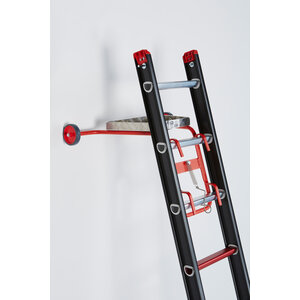 Altrex Ladderafhouder met toprollen en bakje Ladderafhouder met toprollen en bakje