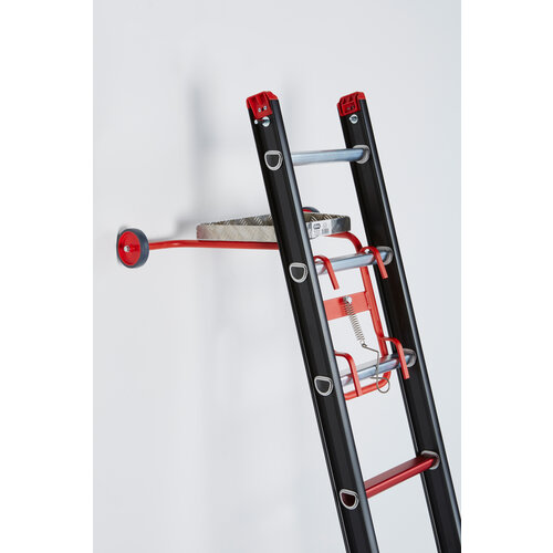 Altrex Ladderafhouder met toprollen en bakje