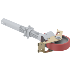 Altrex Wiel 125mm alu spindel verstelbaar Wiel 125mm alu spindel verstelbaar