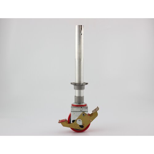 Wiel 125mm alu spindel verstelbaar Altrex Wiel 125mm alu spindel verstelbaar