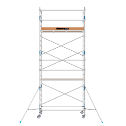 Rolsteiger Alumexx Basic 90 x 190 x 7.20m werkhoogte Alumexx Rolsteiger Alumexx Basic 90 x 190 x 7.20m werkhoogte