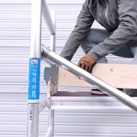 Alumexx Rolsteiger Alumexx Basic 90 x 190 x 7.20m werkhoogte Alumexx Rolsteiger Alumexx Basic 90 x 190 x 7.20m werkhoogte