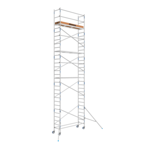 Alumexx Rolsteiger Alumexx Basic 75 x 250  x 10.20m werkhoogte met carbon platformen Rolsteiger Alumexx Basic 75 x 250  x 10.20m werkhoogte met carbon platformen
