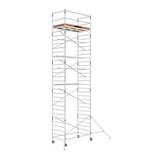 Rolsteiger Alumexx Basic 90 x 190 x 10.20m werkhoogte met carbon platformen Alumexx Rolsteiger Alumexx Basic 90 x 190 x 10.20m werkhoogte met carbon platformen