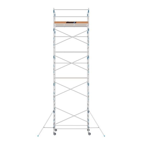 Rolsteiger Alumexx Basic 90 x 190 x 10.20m werkhoogte met carbon platformen Alumexx Rolsteiger Alumexx Basic 90 x 190 x 10.20m werkhoogte met carbon platformen