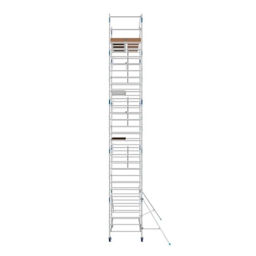 Rolsteiger Alumexx Basic 90 x 190 x 10.20m werkhoogte met carbon platformen Alumexx Rolsteiger Alumexx Basic 90 x 190 x 10.20m werkhoogte met carbon platformen
