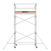 Alumexx Rolsteiger Alumexx Basic 135 x 250 x 6.20m werkhoogte met carbon platformen