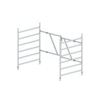 Altrex Telescopische vouwsteiger RS TOWER 55-S met Safe-Quick® 2 Guardrail en Fiberdeck - 135x245 12,8m werkhoogte