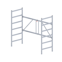 Altrex Vouwsteiger RS 44-S POWER met Safe-Quick 2 Guardrail 75x185 6,8m werkhoogte