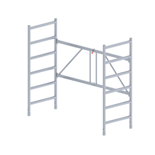 Altrex Vouwsteiger RS 44-S POWER met Safe-Quick 2 Guardrail 75x185 6,8m werkhoogte