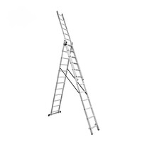 Panthera Panthera home reformladder driedelig recht 3x12 sporten