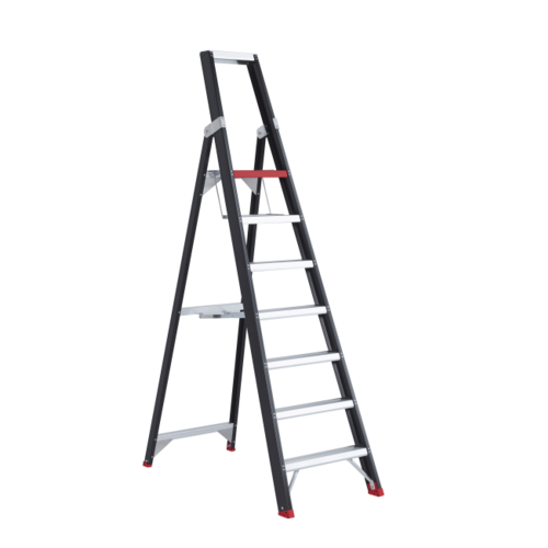 Taurus enkel oploopbare trap 7-treeds Altrex Taurus enkel oploopbare trap 7-treeds