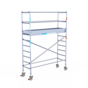 Euroscaffold Euroscaffold Euro 75x250x4,2m werkhoogte carbon vloer Euroscaffold Euro 75x250x4,2m werkhoogte carbon vloer