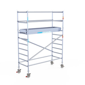 Euroscaffold Euroscaffold Euro 90x250x4,2m werkhoogte carbon vloer Euroscaffold Euro 90x250x4,2m werkhoogte carbon vloer