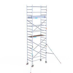 Euroscaffold Euroscaffold Euro 90x190x7,2m werkhoogte carbon vloer Euroscaffold Euro 90x190x7,2m werkhoogte carbon vloer
