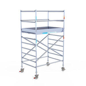 Euroscaffold Euroscaffold Euro 135x190x4,2m werkhoogte carbon vloer Euroscaffold Euro 135x190x4,2m werkhoogte carbon vloer