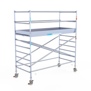 Euroscaffold Euroscaffold Euro 135x305x4,2m werkhoogte carbon vloer Euroscaffold Euro 135x305x4,2m werkhoogte carbon vloer