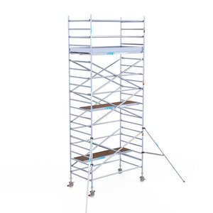 Euroscaffold Euroscaffold Euro 135x250x7,2m werkhoogte carbon vloer Euroscaffold Euro 135x250x7,2m werkhoogte carbon vloer