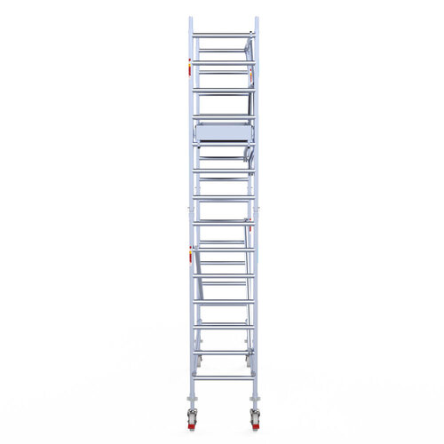 Euroscaffold Euro 75x250x5,2m werkhoogte enkele voorloopleuning Euroscaffold Euroscaffold Euro 75x250x5,2m werkhoogte enkele voorloopleuning