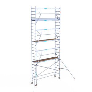 Euroscaffold Euroscaffold Euro 75x305x8,2m werkhoogte enkele voorloopleuning Euroscaffold Euro 75x305x8,2m werkhoogte enkele voorloopleuning