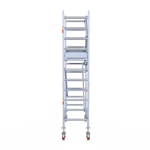Euroscaffold Euro 75x190x4,2m werkhoogte carbon vloer enkele voorloopleuning Euroscaffold Euroscaffold Euro 75x190x4,2m werkhoogte carbon vloer enkele voorloopleuning