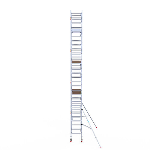 Euroscaffold Euro 75x190x9,2m werkhoogte carbon vloer enkele voorloopleuning Euroscaffold Euroscaffold Euro 75x190x9,2m werkhoogte carbon vloer enkele voorloopleuning