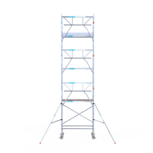 Euroscaffold Euro 90x190x8,2m werkhoogte enkele voorloopleuning Euroscaffold Euroscaffold Euro 90x190x8,2m werkhoogte enkele voorloopleuning