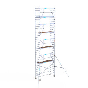 Euroscaffold Euroscaffold Euro 90x250x10,2m werkhoogte enkele voorloopleuning Euroscaffold Euro 90x250x10,2m werkhoogte enkele voorloopleuning
